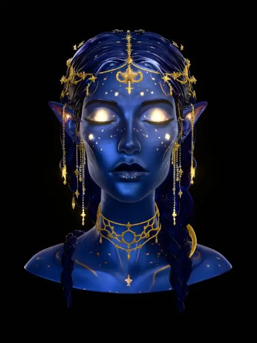 3D model for Starlit Oracle