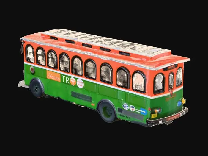 3D model for trolley
