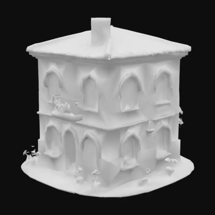 3D model for predio residencial Brasileiro