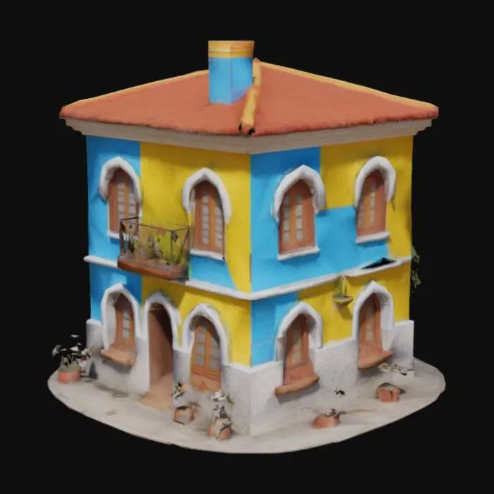 3D model for predio residencial Brasileiro