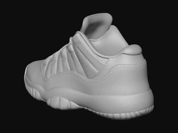 3D model for Turquoise Wave Sneaker