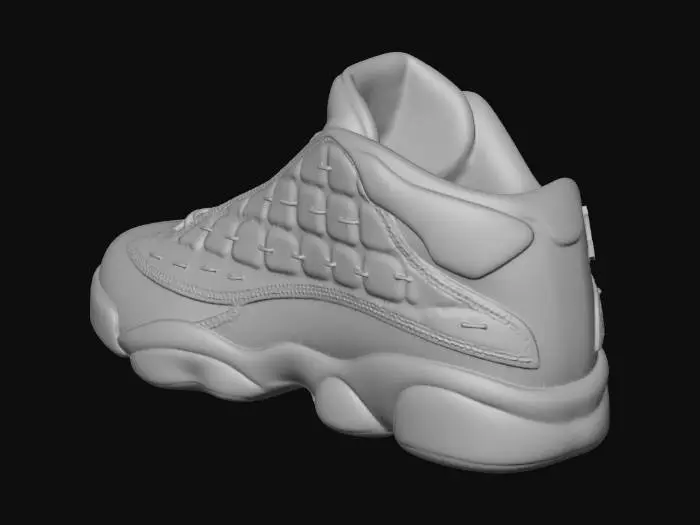 3D model for Jordan 13 Low Desert Clay