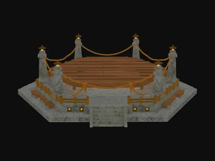 3D model for The Ring of Stone and Rope