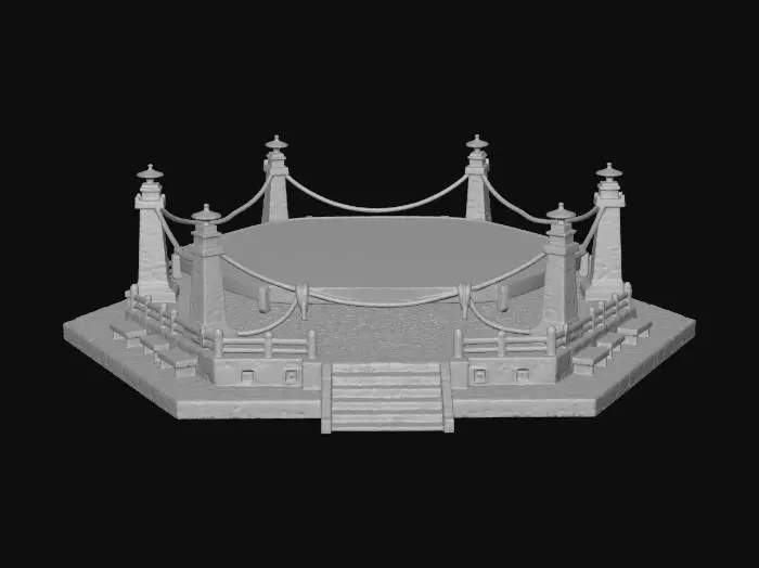 3D model for The Ring of Stone and Rope