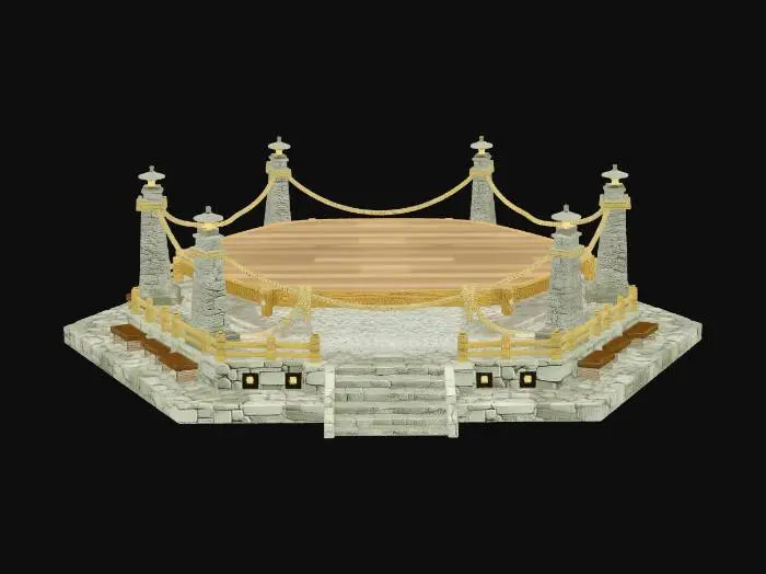 3D model for The Ring of Stone and Rope