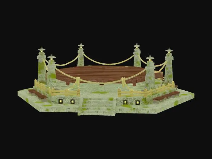 3D model for The Ring of Stone and Rope