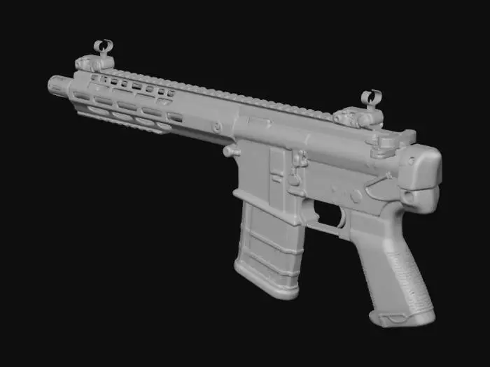 3D model for Midnight Patrol Rifle