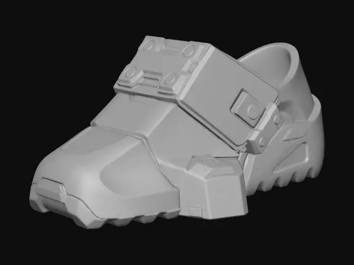 3D model for Salvaged ExoBoot