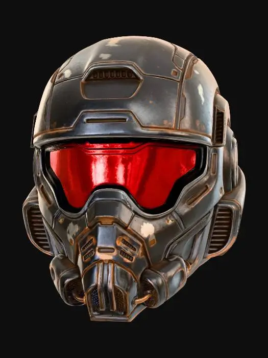 3D model for Vanguard Helmet