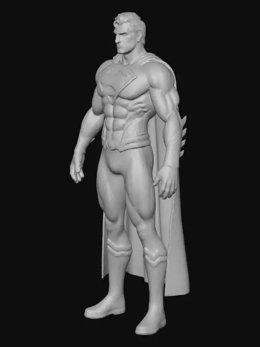 3D model for Heroic Stance