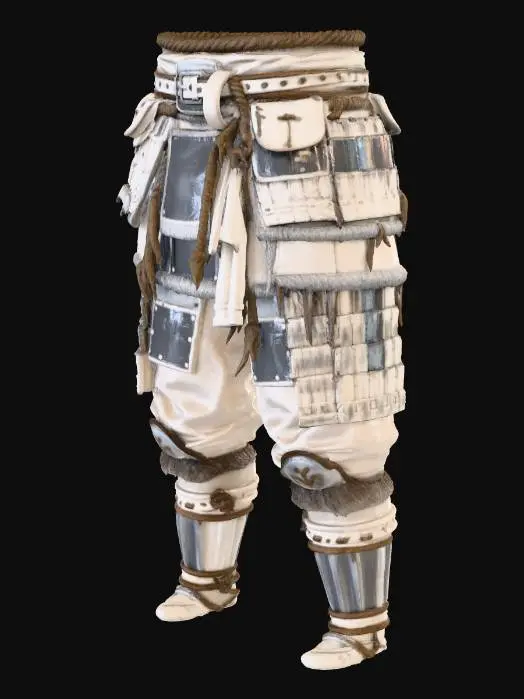 3D model for Lamellar Leg Armor