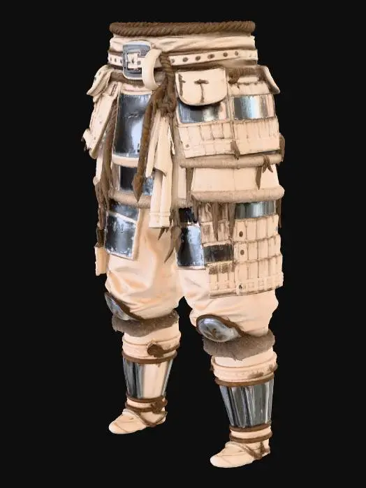 3D model for Lamellar Leg Armor