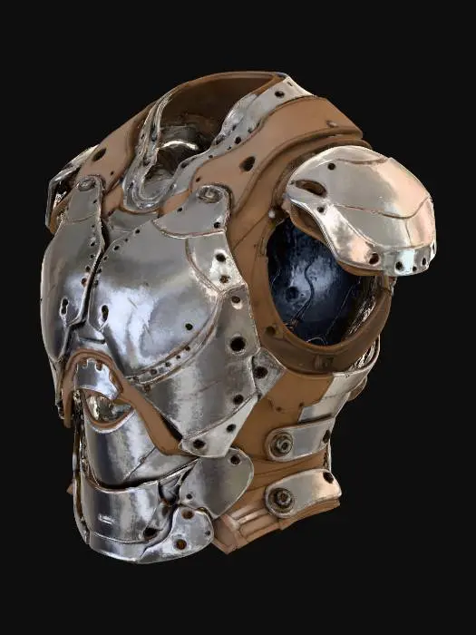 3D model for Futuristic Armor Concept