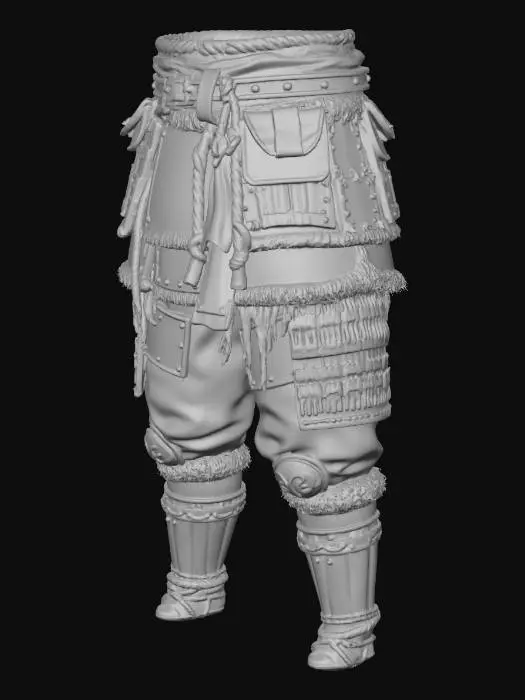 3D model for Ivory Lamellar Armor