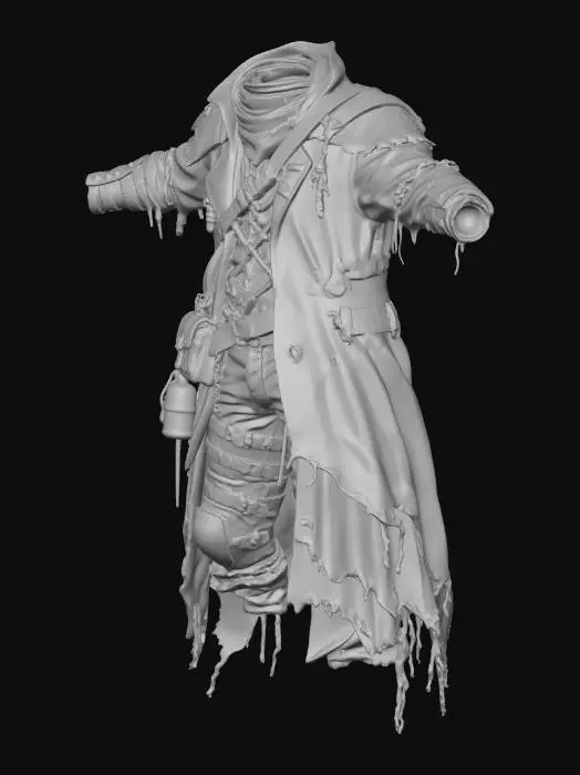 3D model for Wasteland Wanderer