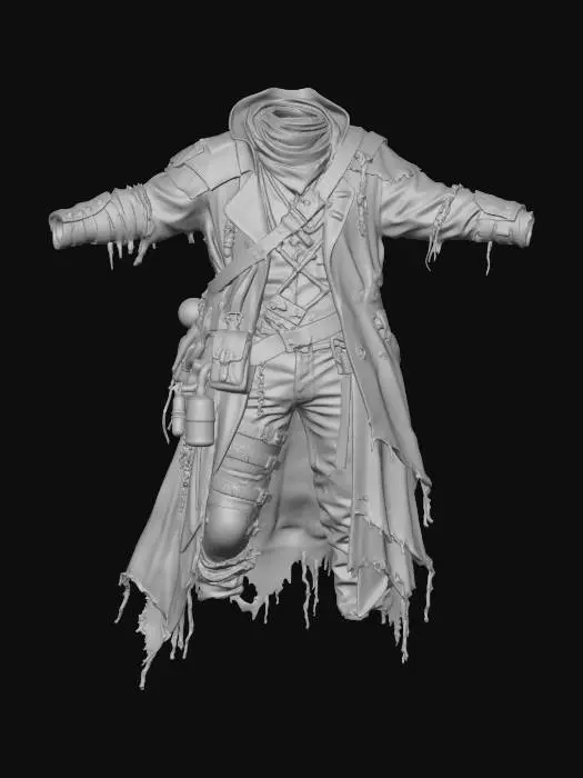 3D model for Wasteland Wanderer