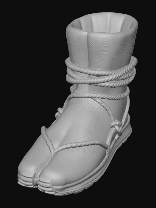 3D model for Rope Wrapped Sneaker