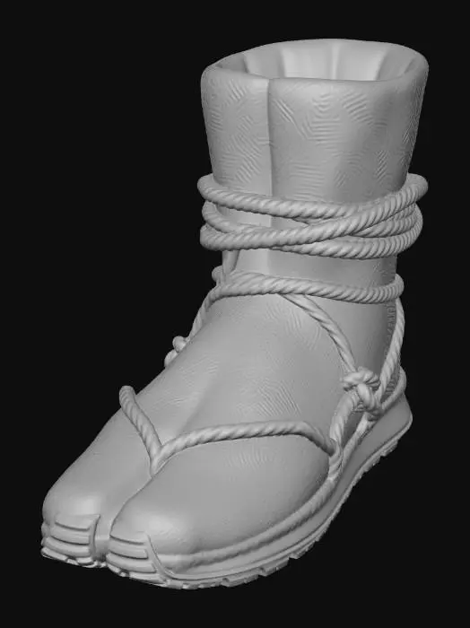 3D model for Rope Wrapped Sneaker