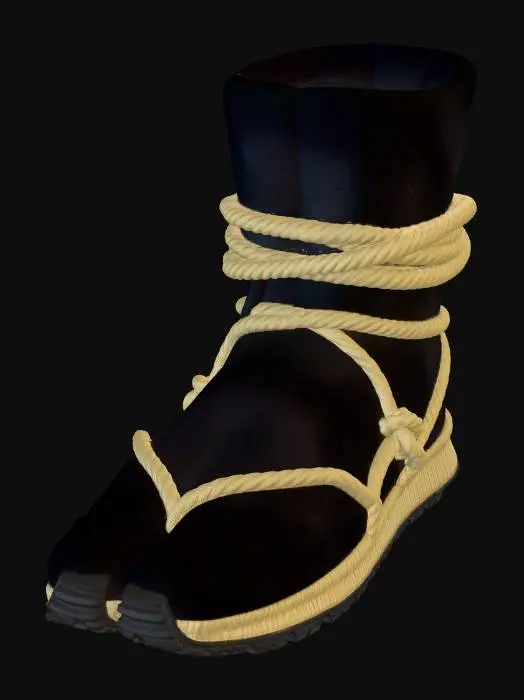 3D model for Rope Wrapped Sneaker