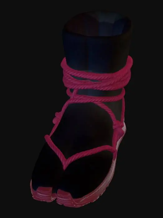 3D model for Rope Wrapped Sneaker