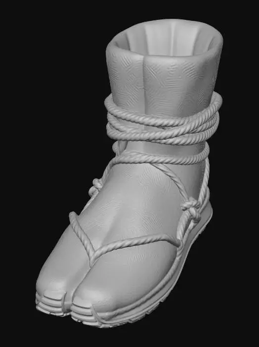 3D model for Rope Wrapped Sneaker