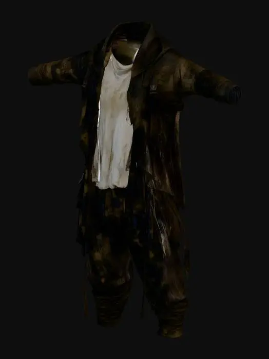 3D model for Ragged Desert Jumpsuit