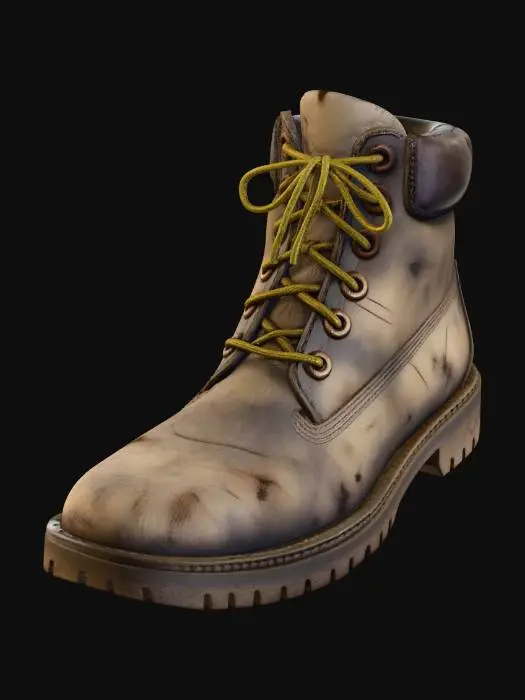 3D model for Golden Timber Boot