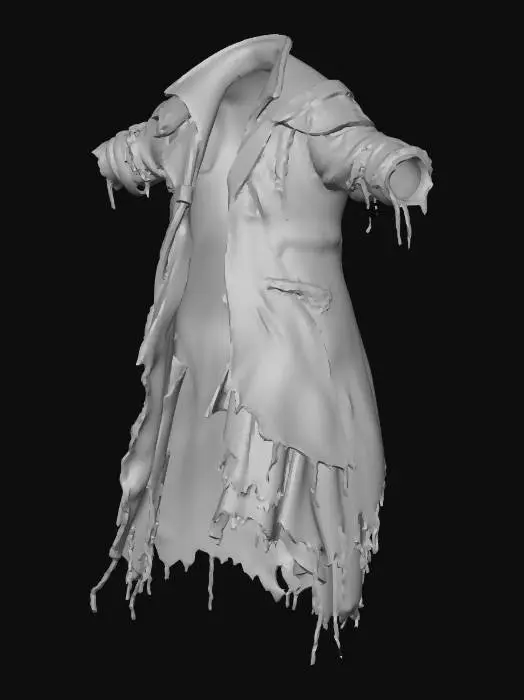 3D model for The Headless Coat