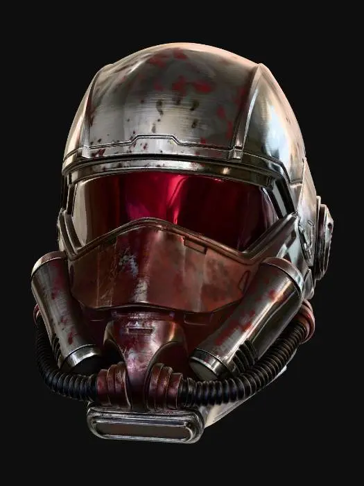 3D model for Crimson Vanguard Helmet