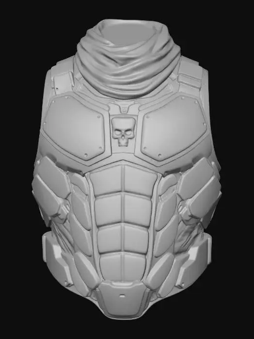 3D model for Skullcrest Chestplate