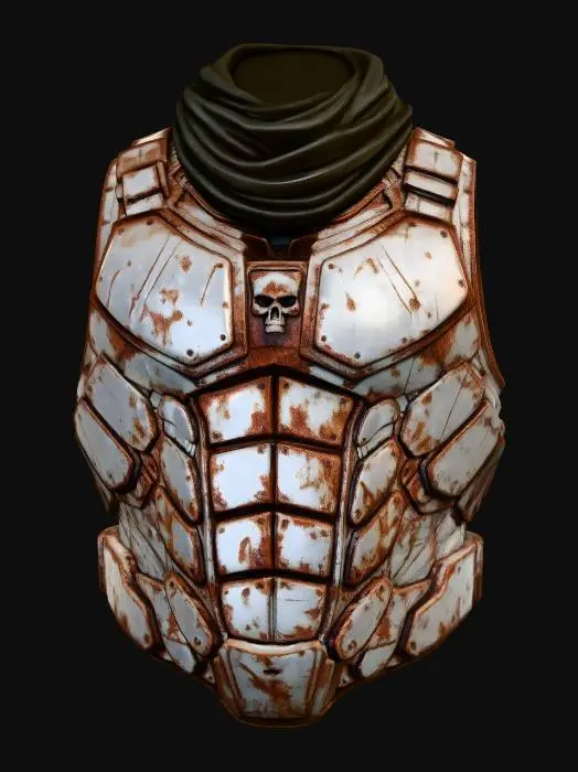 3D model for Skullcrest Chestplate