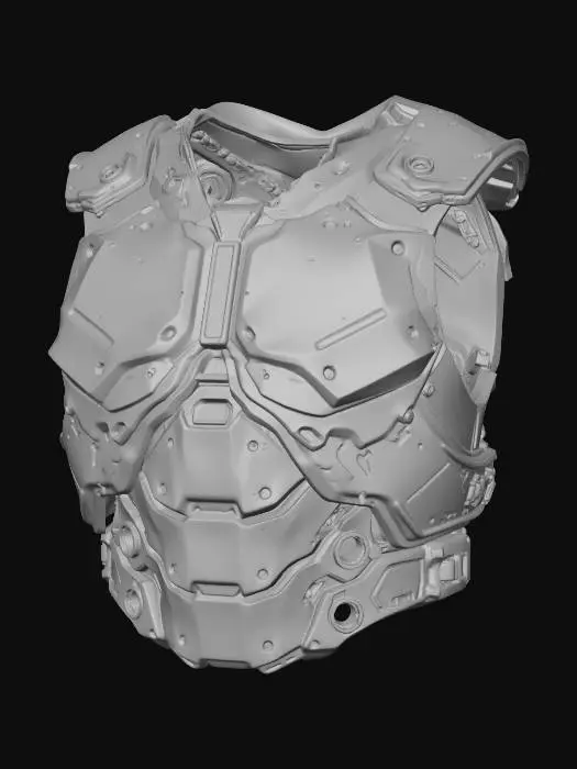 3D model for Exosuit Armor