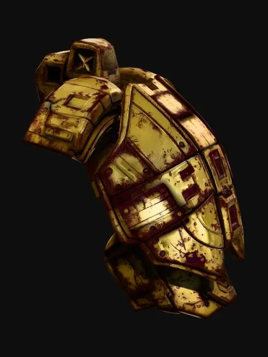 3D model for Rusty Exosuit Helmet
