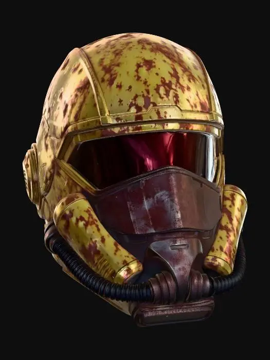 3D model for Crimson Vanguard Helmet