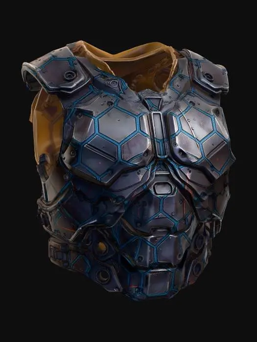 3D model for Exosuit Armor