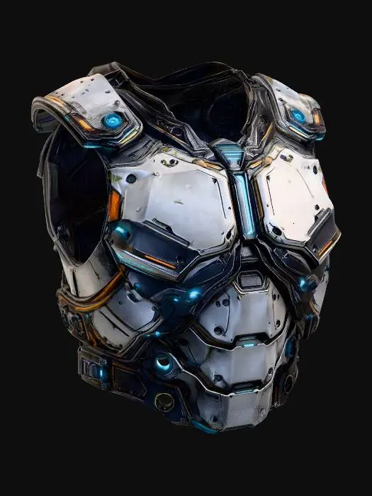 3D model for Exosuit Armor
