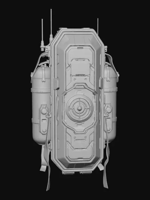 3D model for Rusty Core Backpack