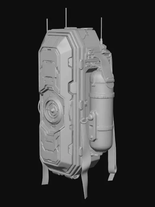 3D model for Rusty Core Backpack