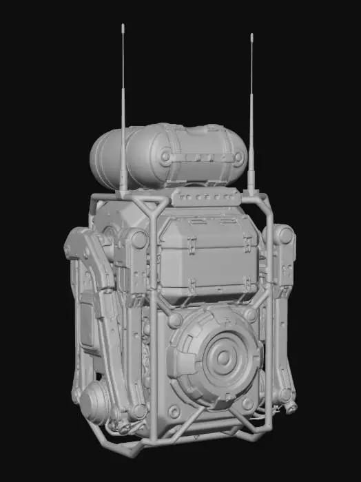 3D model for Colony Supply Unit