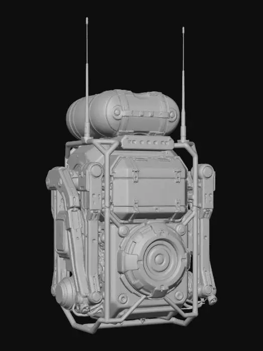 3D model for Colony Supply Unit