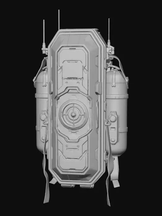 3D model for Rusty Core Backpack