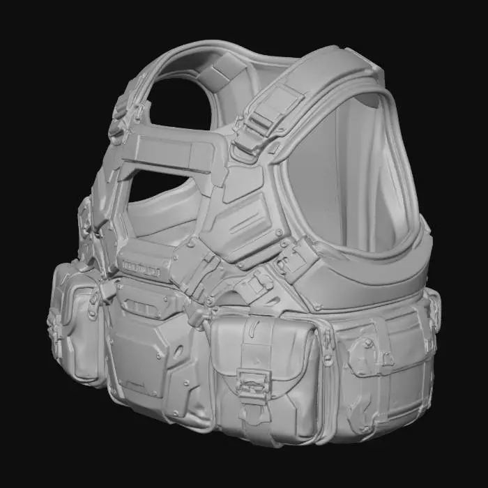 3D model for Tactical Future Vest