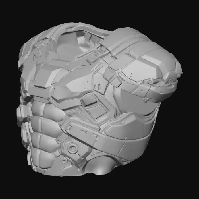 3D model for Tech Armor Plate