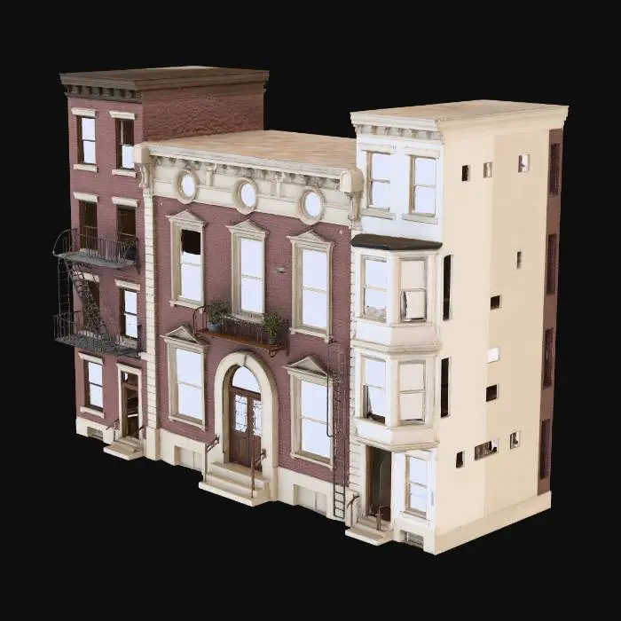 3D model for Architectural Trio