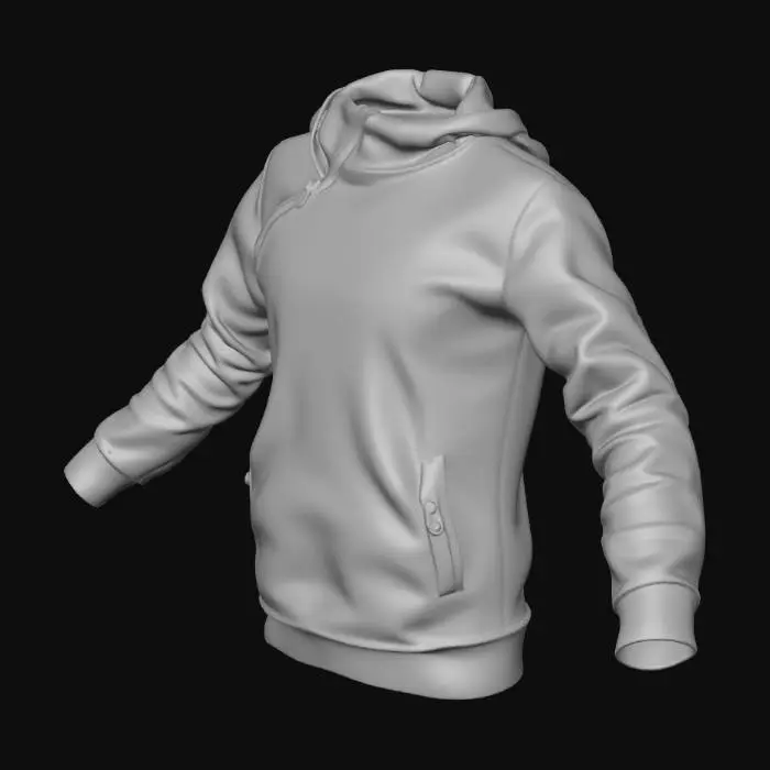 3D model for Hooded Elegance