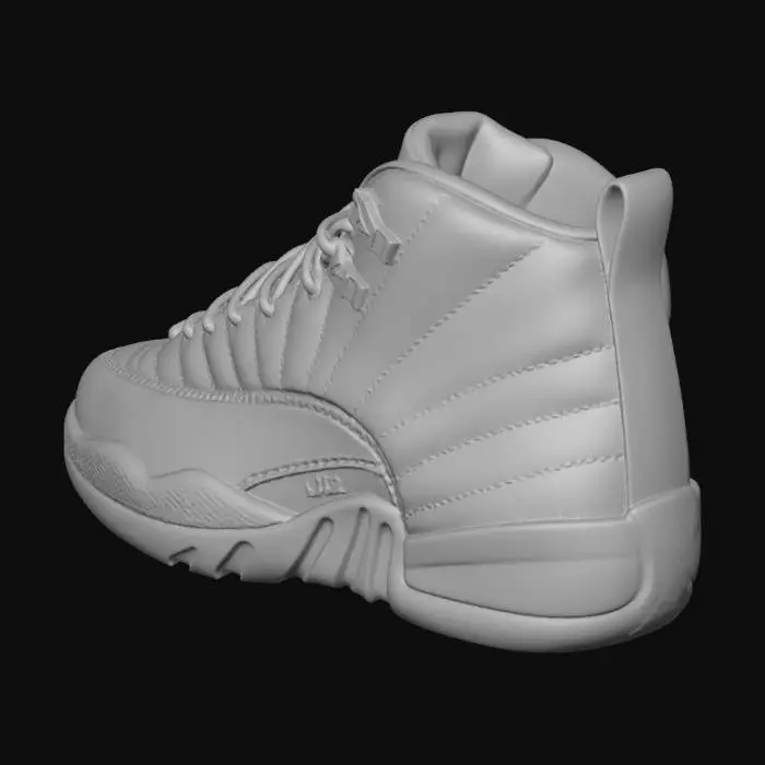 3D model for Pink High-Top Sneaker