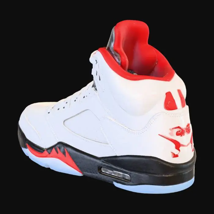 3D model for Air Jordan 5 Classic White