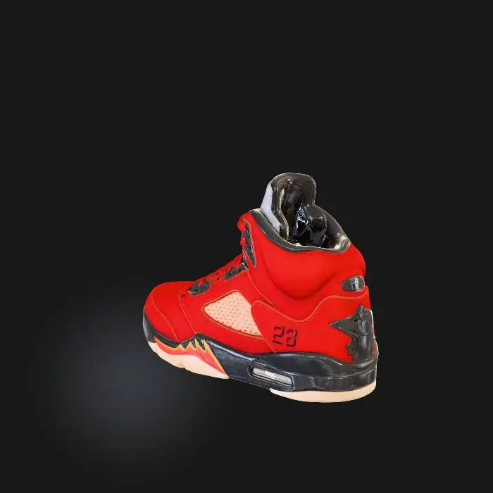 3D model for Air Jordan 5 Classic White