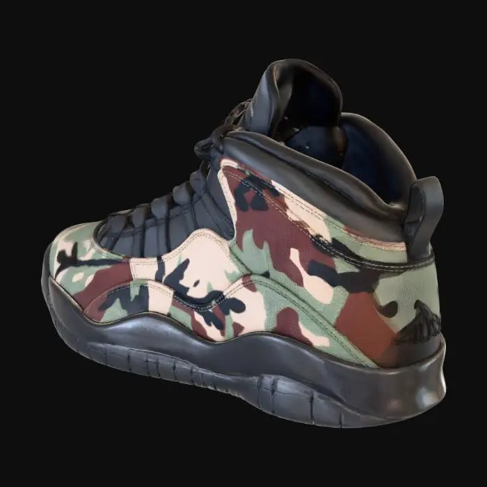 3D model for Air Jordan Essence