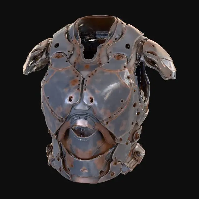 3D model for Futuristic Armor Concept